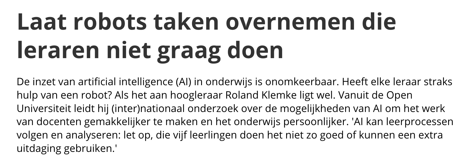 Het AI nieuws van week 38